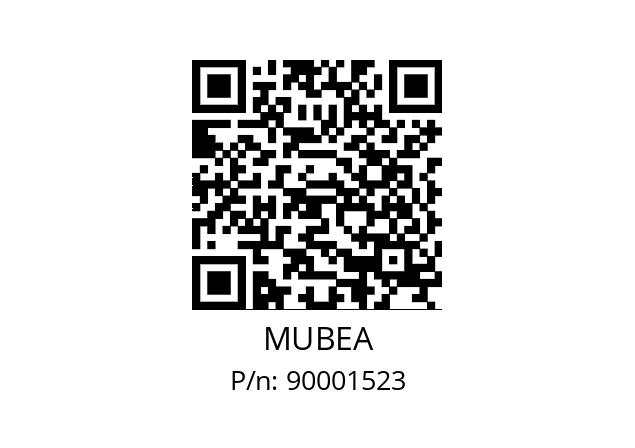   MUBEA 90001523