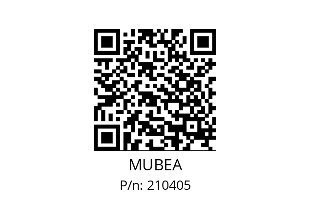   MUBEA 210405