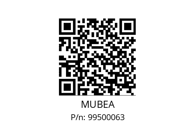   MUBEA 99500063