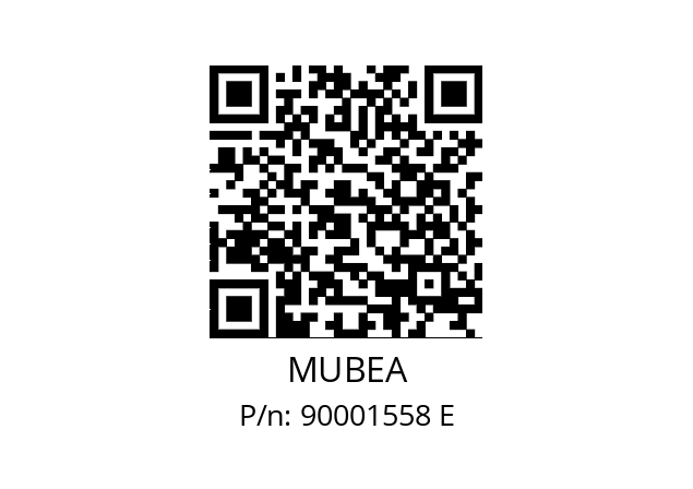   MUBEA 90001558 E