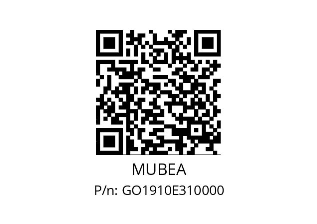   MUBEA GO1910E310000