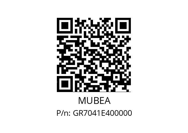   MUBEA GR7041E400000