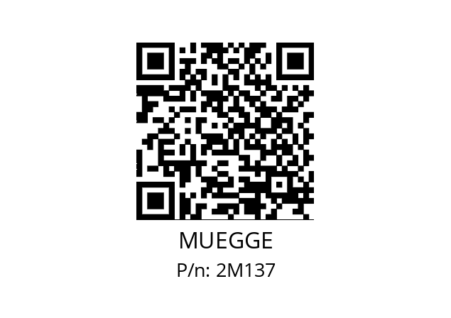   MUEGGE 2M137