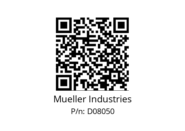  D08050-1/2 Mueller Industries D08050