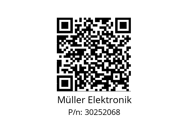   Müller Elektronik 30252068