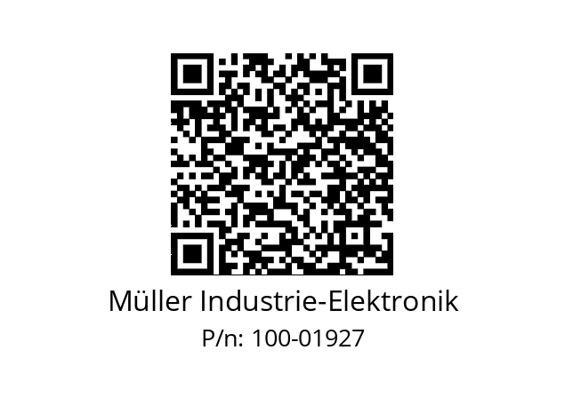   Müller Industrie-Elektronik 100-01927