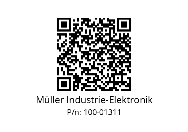   Müller Industrie-Elektronik 100-01311