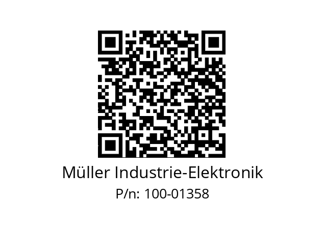   Müller Industrie-Elektronik 100-01358