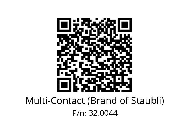   Multi-Contact (Brand of Staubli) 32.0044