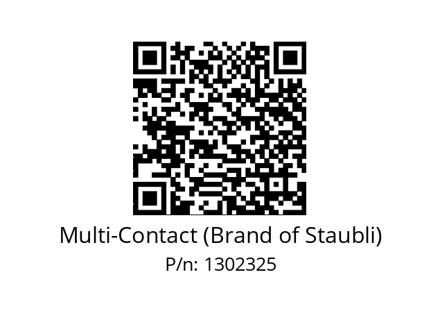   Multi-Contact (Brand of Staubli) 1302325