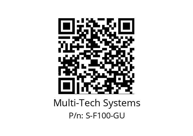   Multi-Tech Systems S-F100-GU