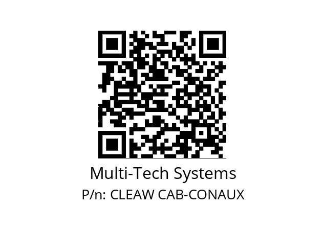   Multi-Tech Systems CLEAW CAB-CONAUX