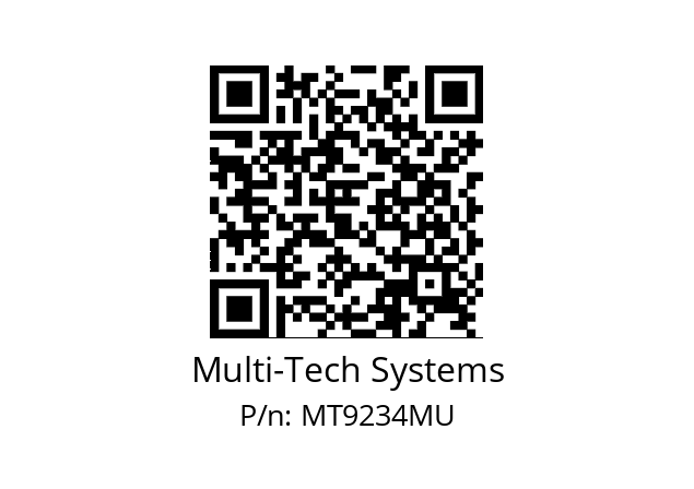   Multi-Tech Systems MT9234MU