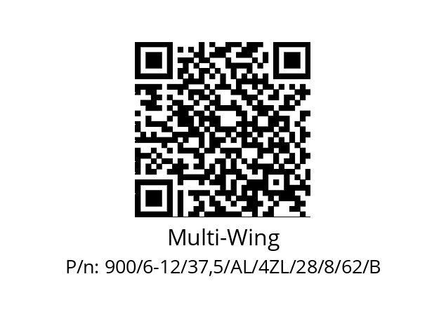   Multi-Wing 900/6-12/37,5/AL/4ZL/28/8/62/B