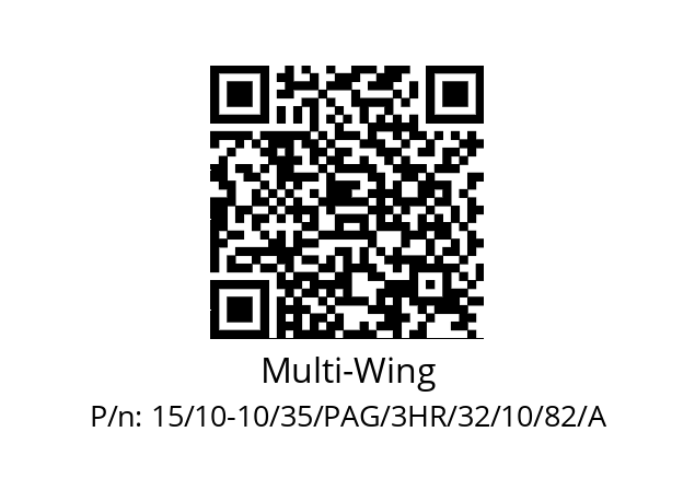   Multi-Wing 15/10-10/35/PAG/3HR/32/10/82/A