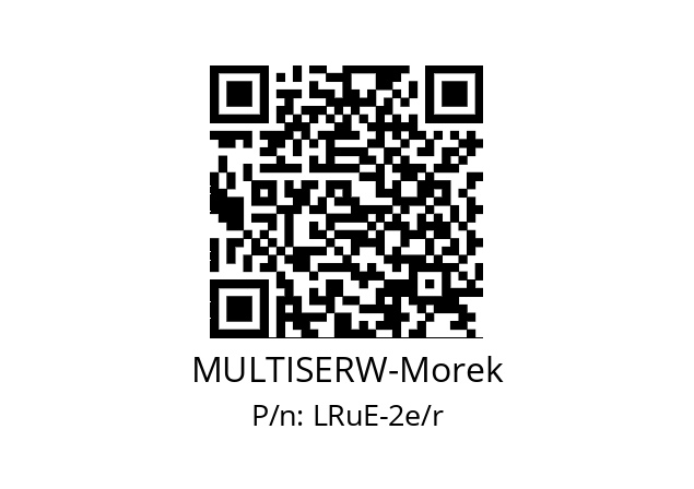   MULTISERW-Morek LRuE-2e/r