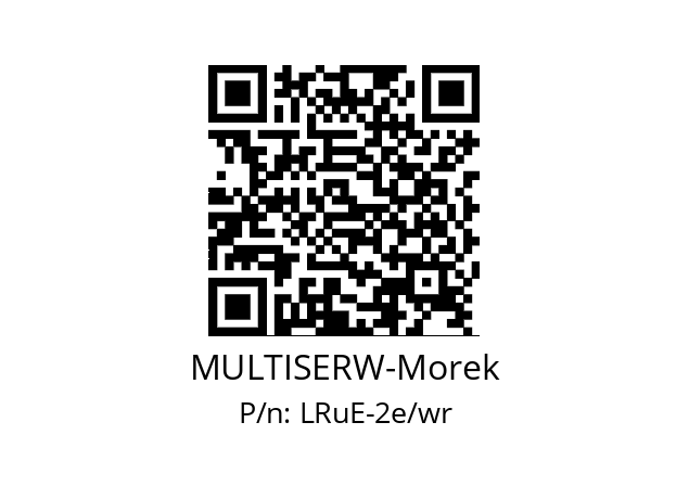   MULTISERW-Morek LRuE-2e/wr