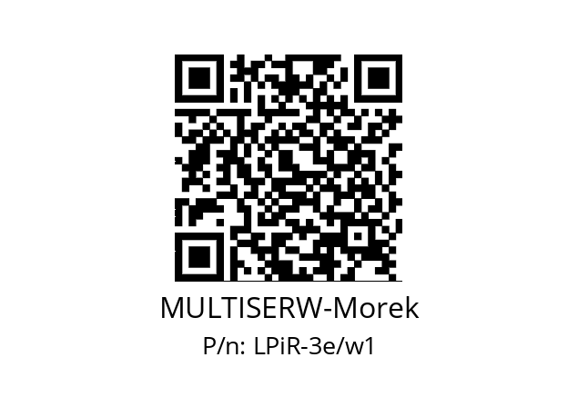   MULTISERW-Morek LPiR-3e/w1