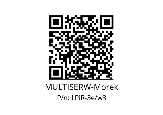   MULTISERW-Morek LPiR-3e/w3