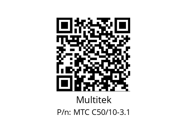   Multitek MTC C50/10-3.1