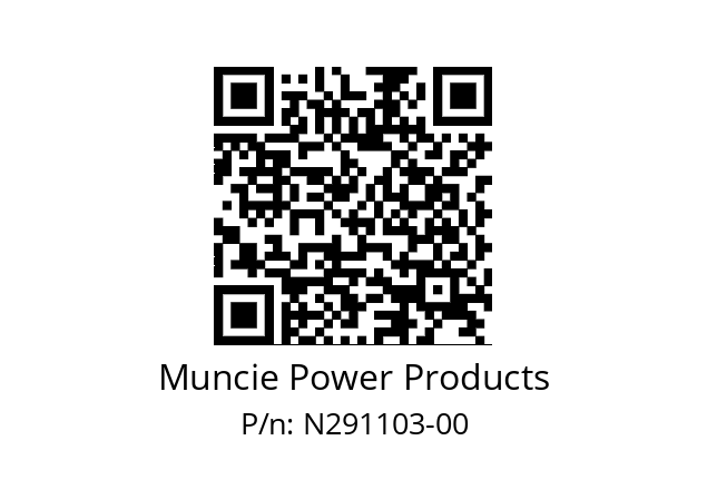   Muncie Power Products N291103-00