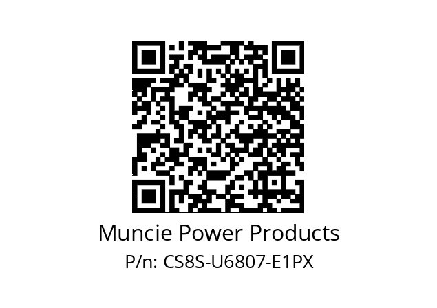   Muncie Power Products CS8S-U6807-E1PX