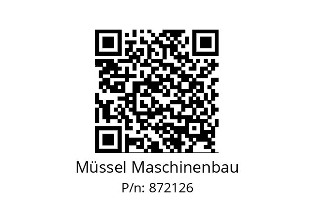   Müssel Maschinenbau 872126