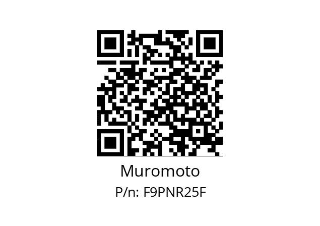   Muromoto F9PNR25F