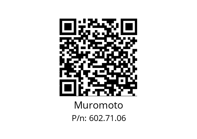   Muromoto 602.71.06