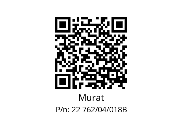   Murat 22 762/04/018B