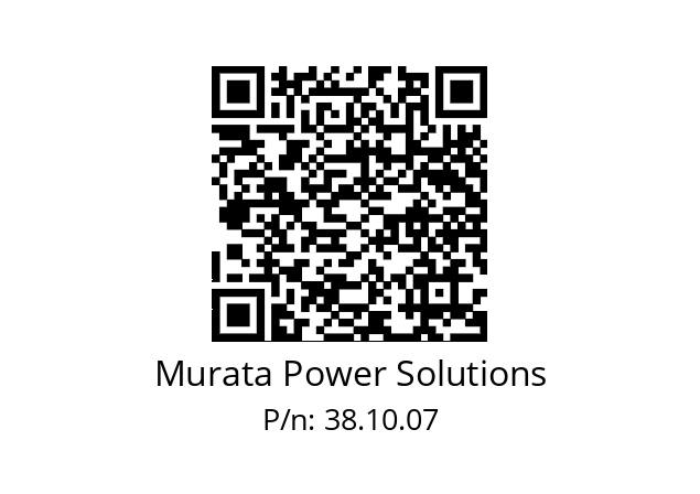  GCM32ER71A226KE12L Murata Power Solutions 38.10.07