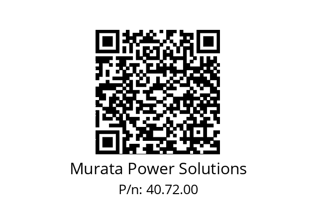  GCM155R71H104KE02D Murata Power Solutions 40.72.00