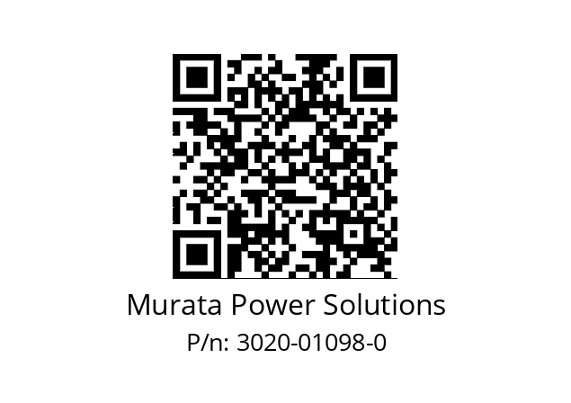   Murata Power Solutions 3020-01098-0