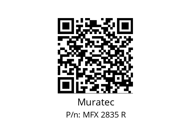   Muratec MFX 2835 R