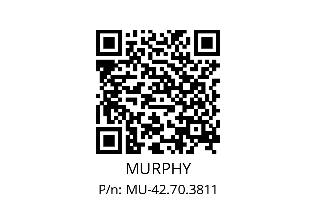   MURPHY MU-42.70.3811