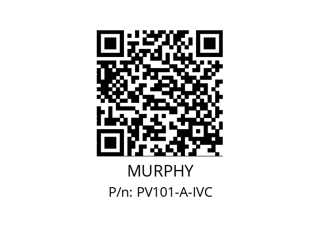   MURPHY PV101-A-IVC