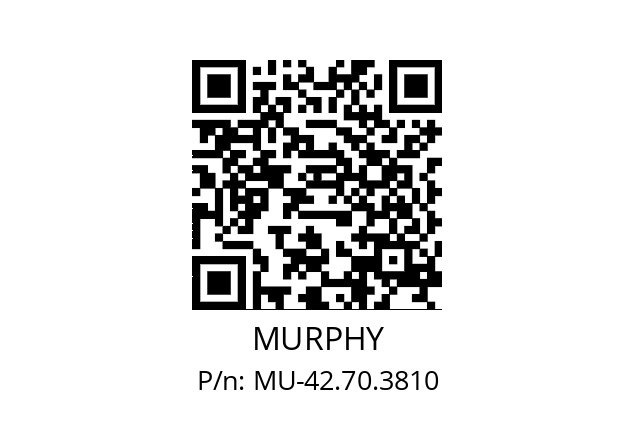   MURPHY MU-42.70.3810