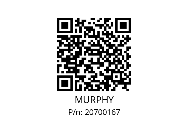   MURPHY 20700167