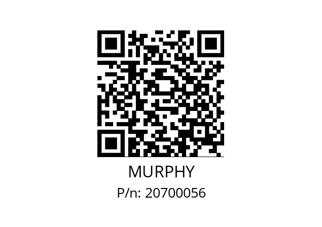   MURPHY 20700056