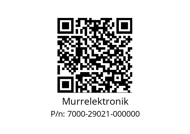   Murrelektronik 7000-29021-000000