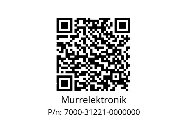   Murrelektronik 7000-31221-0000000