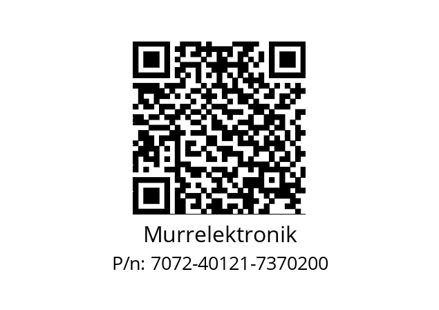   Murrelektronik 7072-40121-7370200