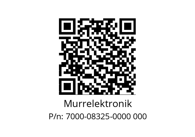   Murrelektronik 7000-08325-0000 000