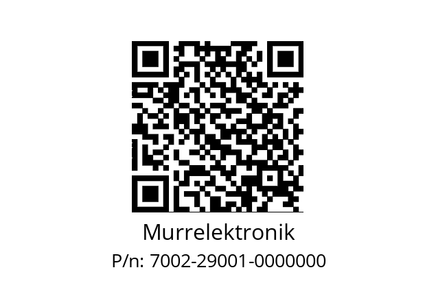   Murrelektronik 7002-29001-0000000