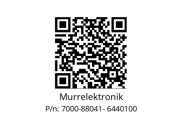   Murrelektronik 7000-88041- 6440100