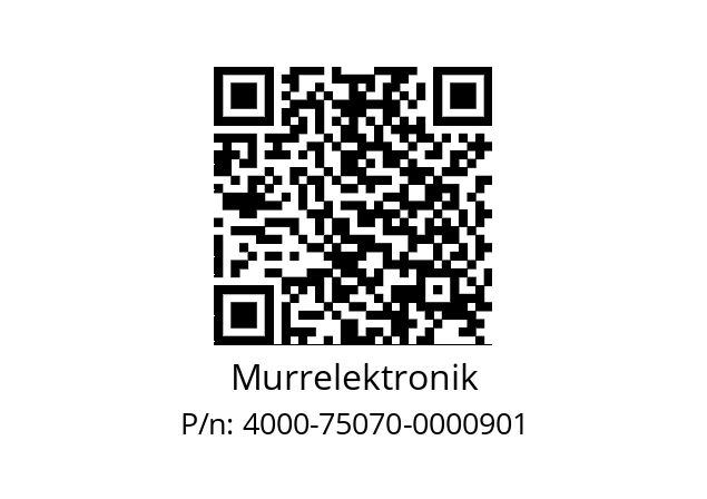   Murrelektronik 4000-75070-0000901