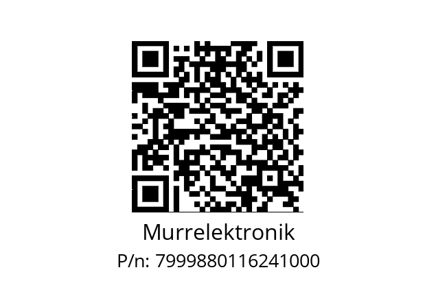   Murrelektronik 7999880116241000