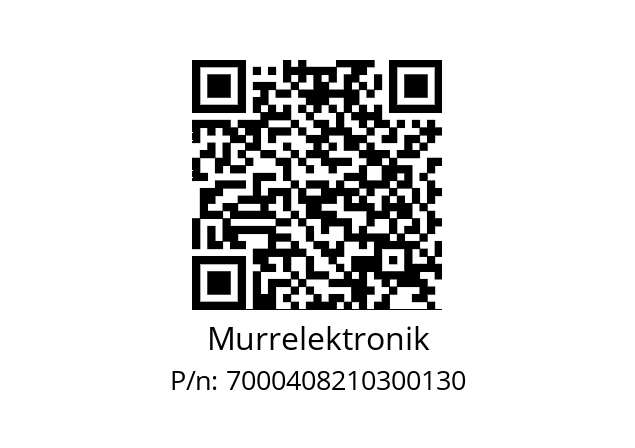   Murrelektronik 7000408210300130