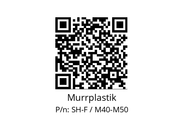   Murrplastik SH-F / M40-M50