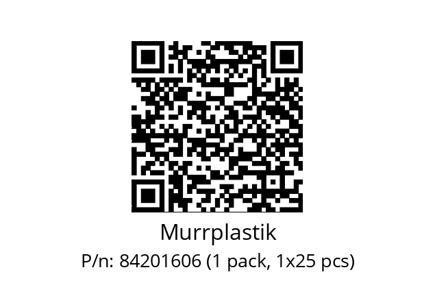   Murrplastik 84201606 (1 pack, 1x25 pcs)